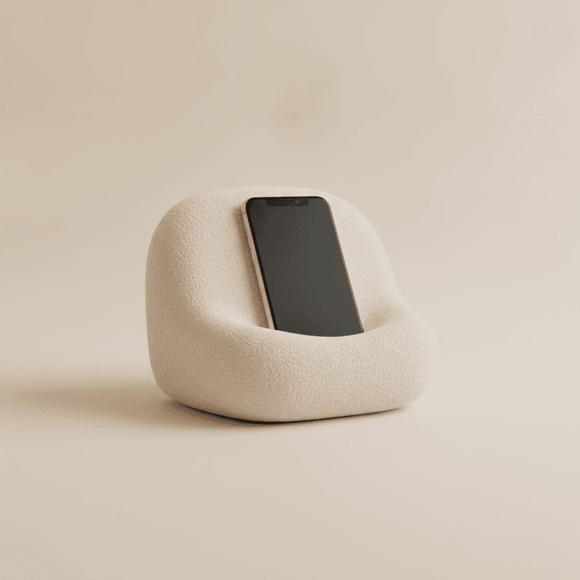 CloudRest Plush Phone Pillow
