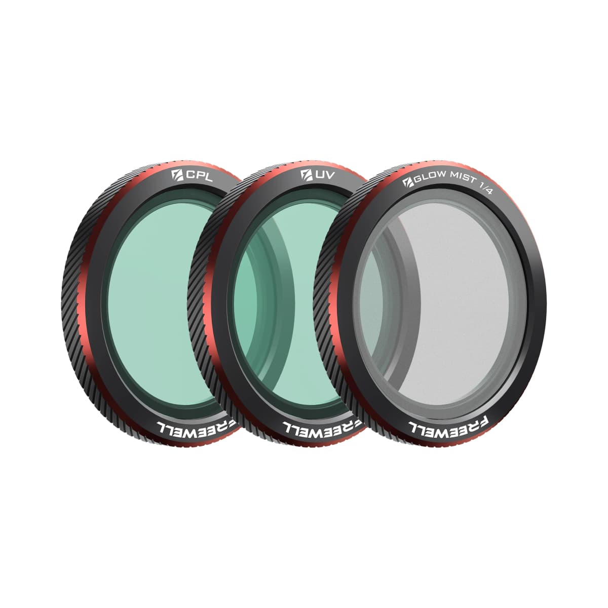 מארז 3 פילטרים מגנטיים Freewell ל-DJI Neo 2 (ND, UV, CPL, ND/PL, Glow Mist 1/4)