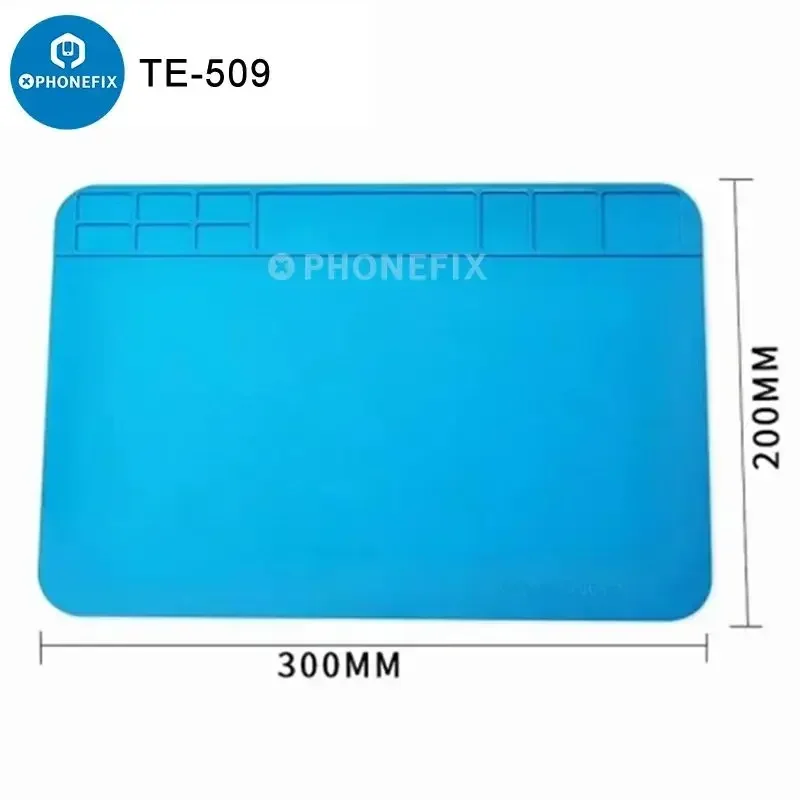 Anti-Static ESD Heat-Resistant Silicone Soldering Mat